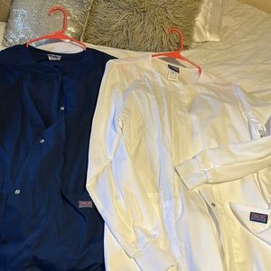 Cherokee workwear scrub jacket bundle